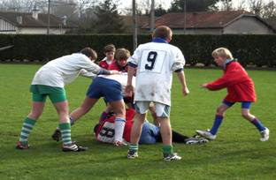 Pratique du Rugby au collège