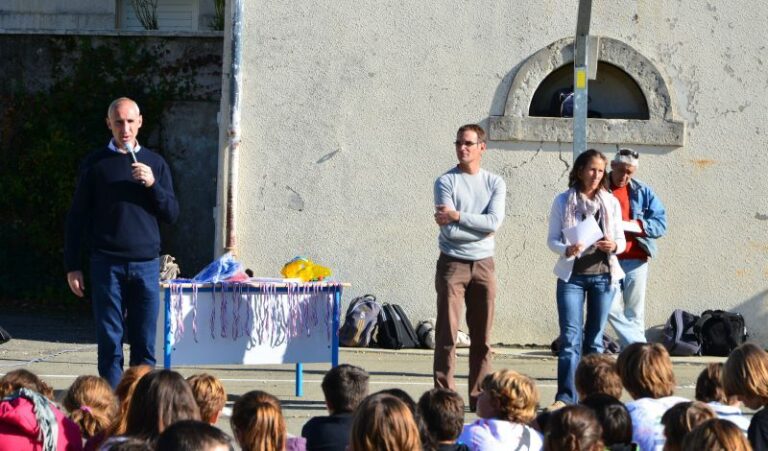 Les enfants de Sainte-Jeanne-d’Arc courent pour Chrysalide