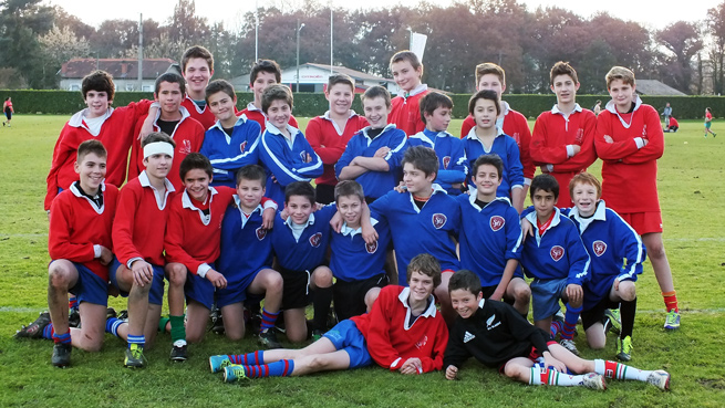 La section sportive Rugby à la Coupe Gaston Dubois 2013-2014