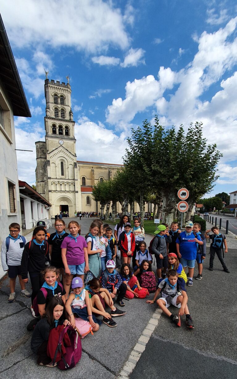 Journée de rentrée des écoles catholiques des Landes à Buglose, jeudi 19 septembre