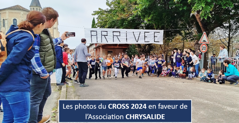 Toutes les photos du CROSS 2024 de notre Ensemble scolaire en faveur de l’Association CHRYSALIDE