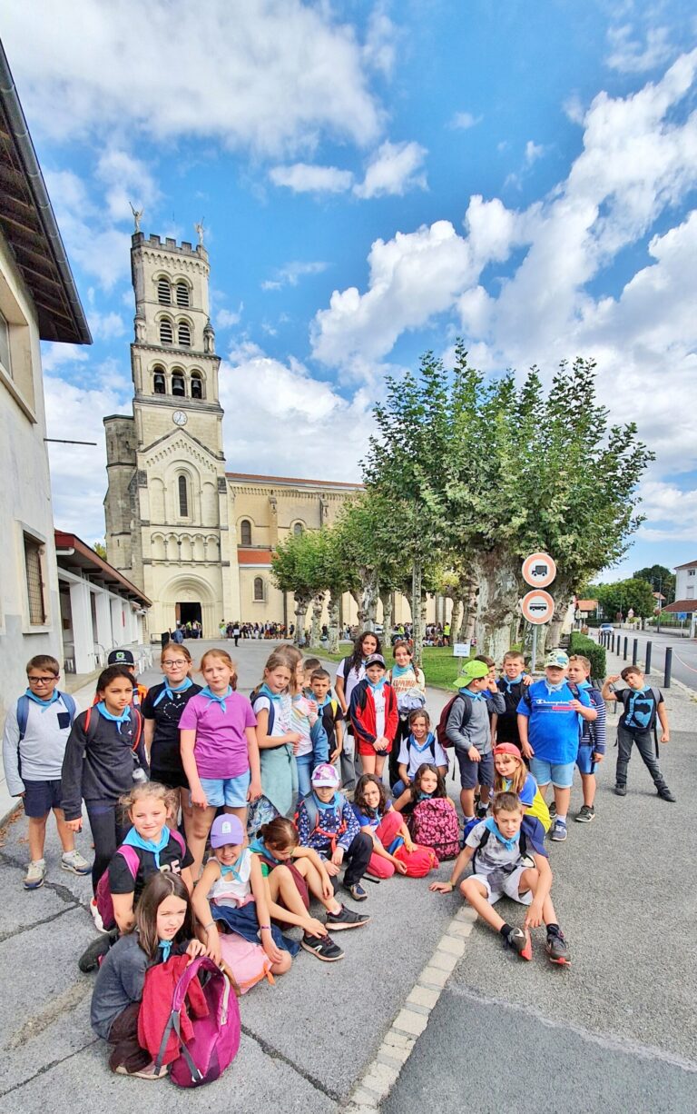 Journée de rentrée des écoles catholiques des Landes à Buglose, jeudi 19 septembre